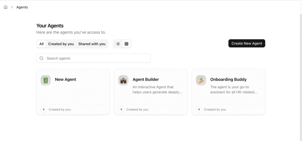 ai agent list