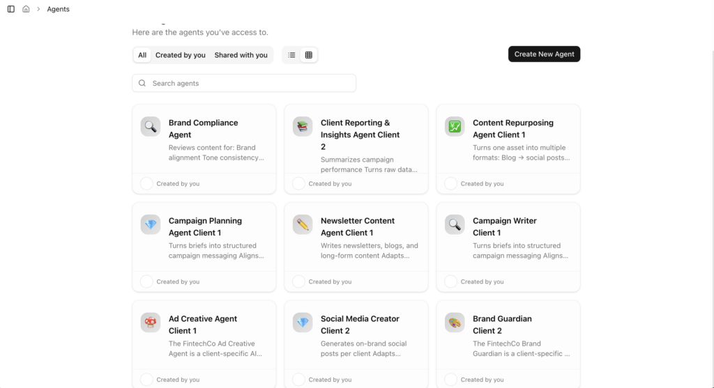 Brand memories agent for your customer and brand